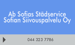 Ab Sofias Städservice - Sofian Siivouspalvelu Oy